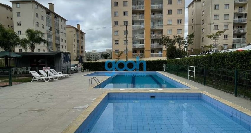 Apartamento em Cond. clube, 2 quartos, 2 vagas de estacionamento, bairro Capão Raso - Curitiba/PR