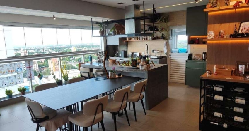 Lindo Apartamento no Edificio Monte Alegre - Zona 7 - 1 Suite mais 2 Quartos e 2 vagas de garagem