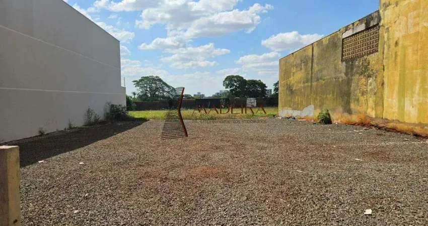 Terreno comercial, lote de 349 m² avenida alziro zarur, r$ 590.000,00