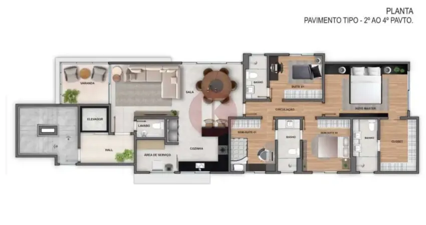 Apartamento à venda, 4 quartos, 4 suítes, 3 vagas, Liberdade - Belo Horizonte/MG