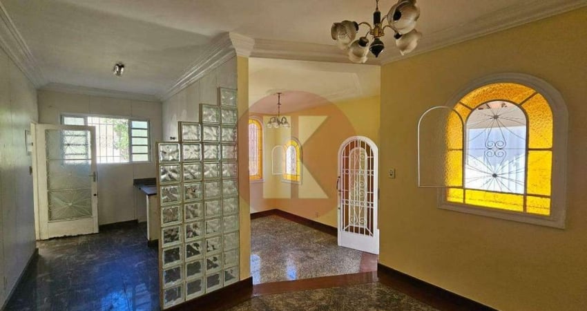 Casa para aluguel, 3 quartos, 1 suíte, 4 vagas, Santa Amélia - Belo Horizonte/MG