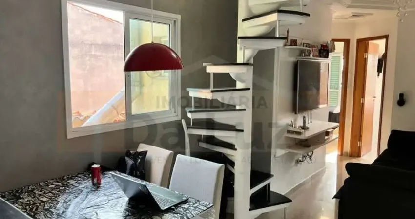 Cobertura  - 2 dorm. - 1 suíte - 126m² - bairro  parque das nações - santo andré