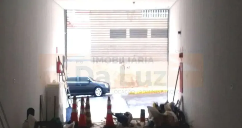 Salão comercial para locação, 49m², pé direito alto, porta enrolar, nova gerty, são caetano do sul.