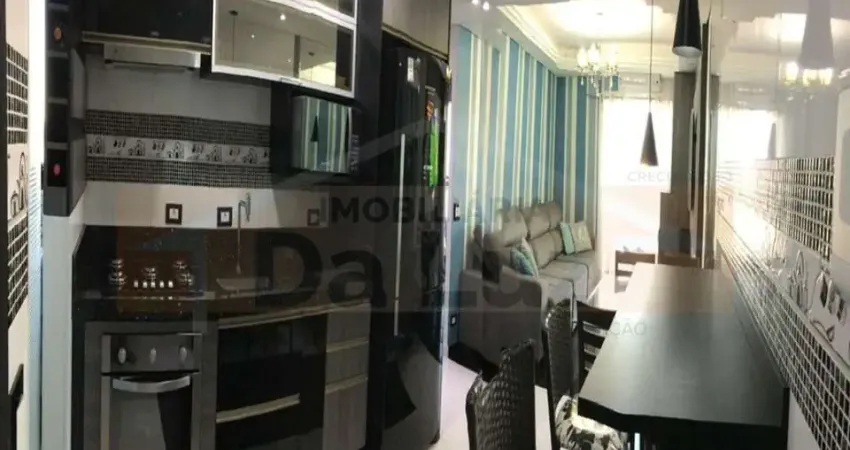 Apartamento com planejados 52m² - vila homero thon / santo andré