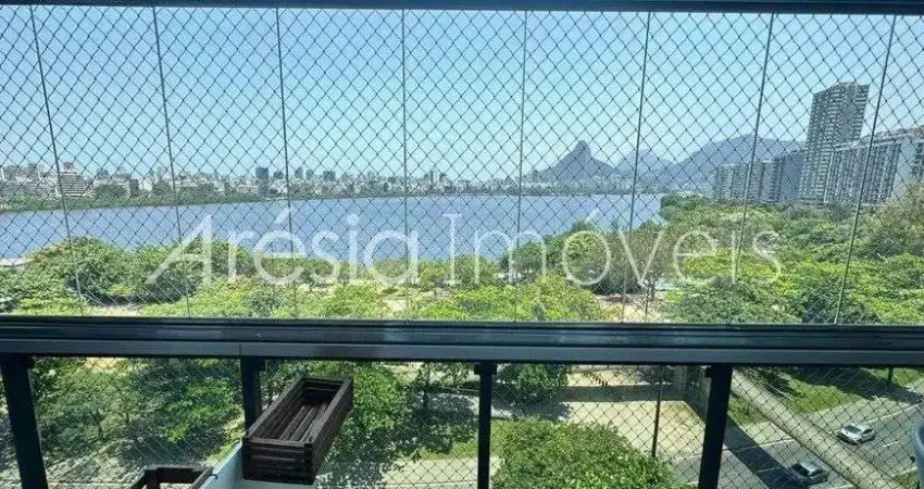 Apartamento com 4 quartos à venda, 180 m² por R$ 3.900.000 - Lagoa - Rio de Janeiro/RJ