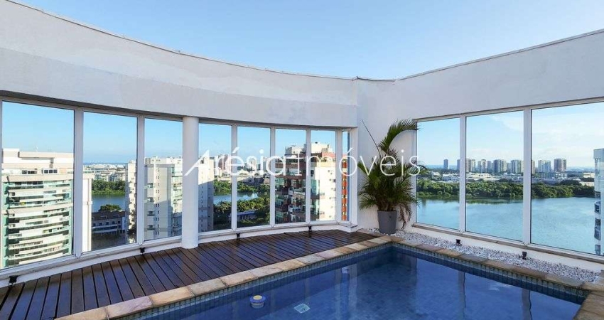 Cobertura com 3 dormitórios à venda, 227 m² por R$ 2.698.000,00 - Península - Rio de Janeiro/RJ