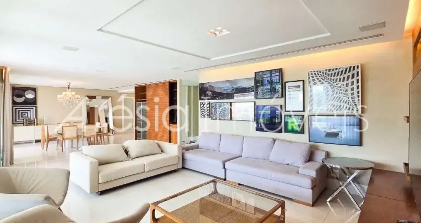 Apartamento com 2 suítes à venda, 300 m² por r$ 4.500.000 - península - rio de janeiro/rj