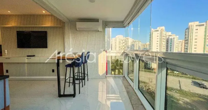 Apartamento com 2 quartos, 1 suíte à venda, 74 m² por r$ 1.380.000 - península - rio de janeiro/rj