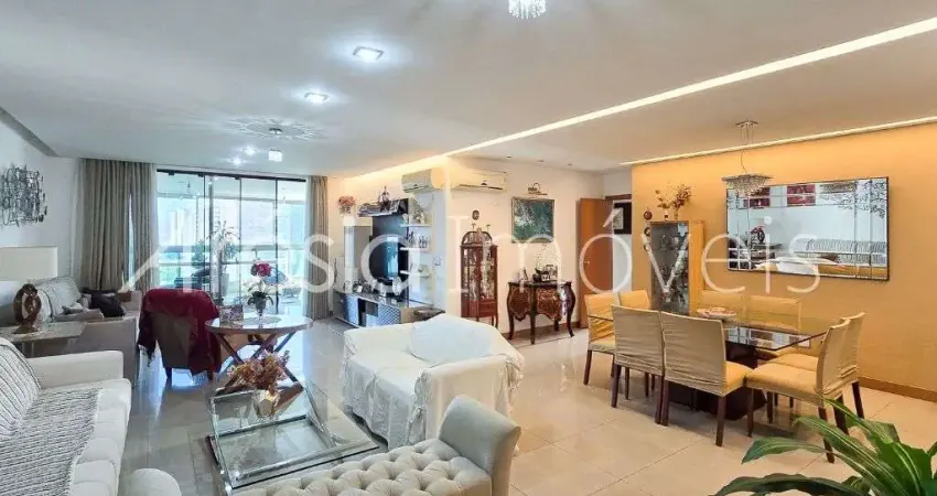 Apartamento com 4 suítes sendo 2 canadenses à venda, 191 m² por r$ 2.450.000 - península - rio de janeiro/rj