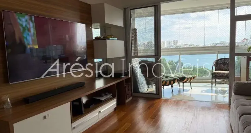 Apartamento com 3 dormitórios para alugar, 119 m² por r$ 12.125,00/mês - península - rio de janeiro/rj
