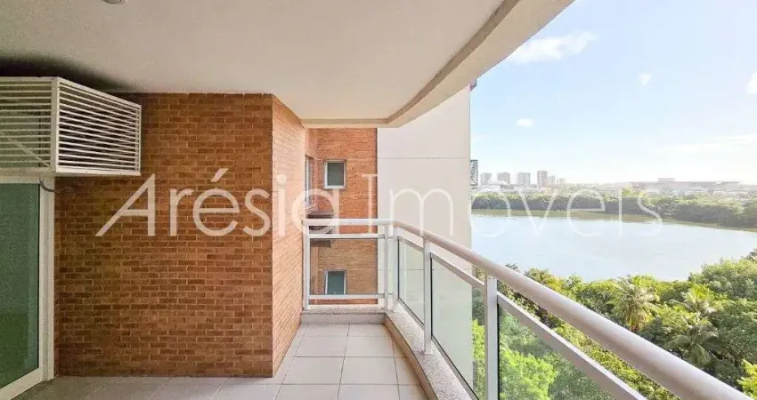 Apartamento com 3 quartos, 1 suíte para alugar, 100 m² por r$ 9.928/mês - península - rio de janeiro/rj