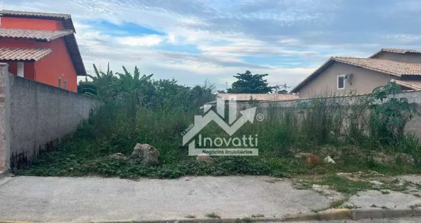 Terreno à venda, 372 m² por r$ 100.000,00 - itapeba - maricá/rj