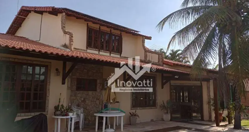 Casa com 4 dormitórios à venda, 496 m² por r$ 1.100.000,00 - itapeba - maricá/rj