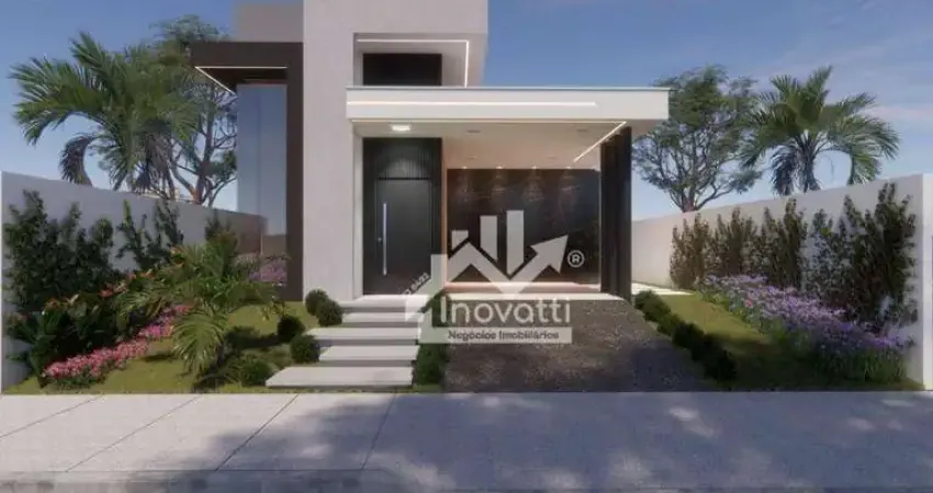 Casa com 3 dormitórios uma suíte e closet à venda, por r$ 580.000 - condomínio royal garden i - maricá/rj