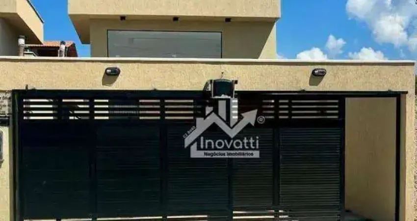 Casa com 3 dormitórios (1 suíte) à venda, 109 m² por r$ 600.000 - jardim atlântico central (itaipuaçu) - maricá/rj