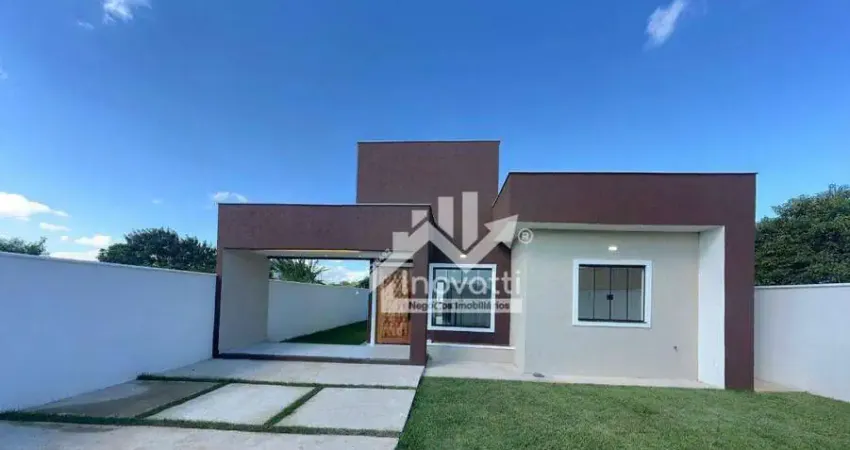 Casa com 2 dormitórios à venda, 82 m² por r$ 500.000,00 - jardim atlântico central (itaipuaçu) - maricá/rj