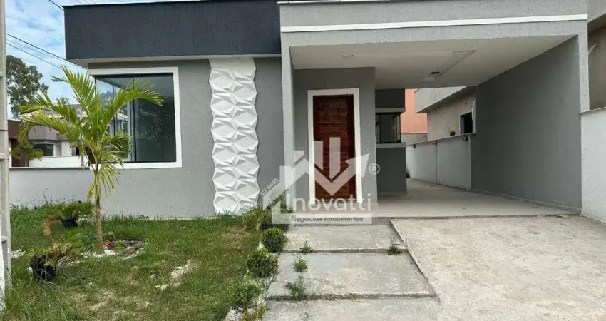 Casa com 2 dormitórios à venda, 79 m² por r$ 420.000,00 - pindobas - maricá/rj
