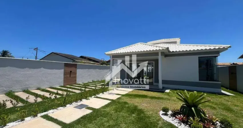 Casa com 3 dormitórios à venda, 127 m² por r$ 799.000,00 - jardim atlântico central (itaipuaçu) - maricá/rj