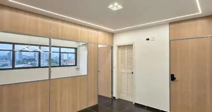 Sala comercial no centro de santo andré: 67m², 2 banheiros, 1 vaga! agende sua visita agora!