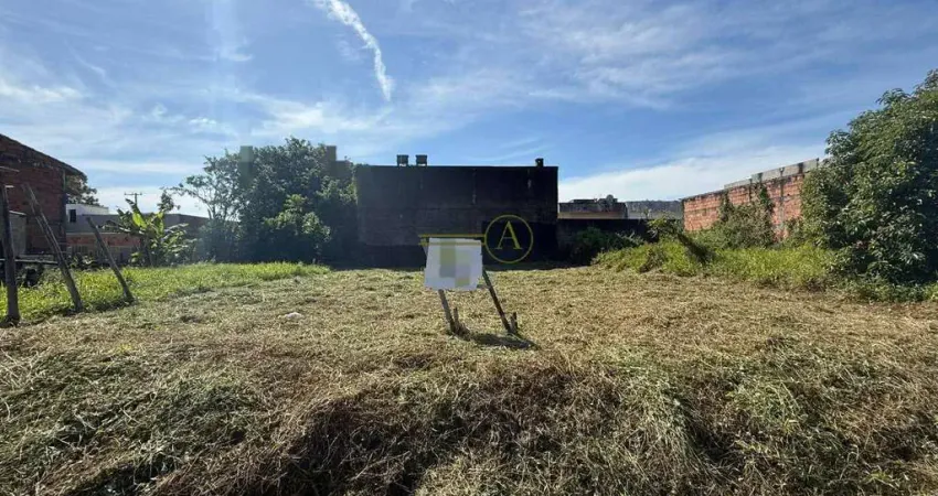 Terreno aterrado 350 m² para construção - Estância dos Eucaliptos, Peruíbe