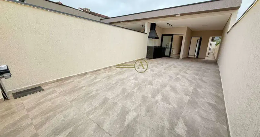 LINDA CASA NOVA - Casa térrea á venda com cozinha planeada, área gourmet