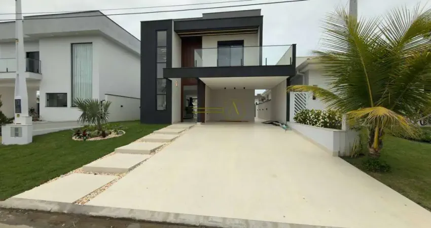 Condomínio Bougainville IV Moderna e decorada Sobrado novo comprar e morar