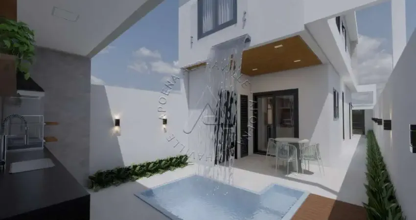 Casa em condomínio fechado com 3 quartos à venda na Rua Aquitã, 167, Villas do Jaguari, Santana de Parnaíba