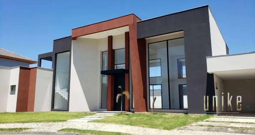 Casa com 4 suites à venda, 500 m² de área contruída por r$ 4.400.000 - condomínio mont blanc - são josé dos campos/sp