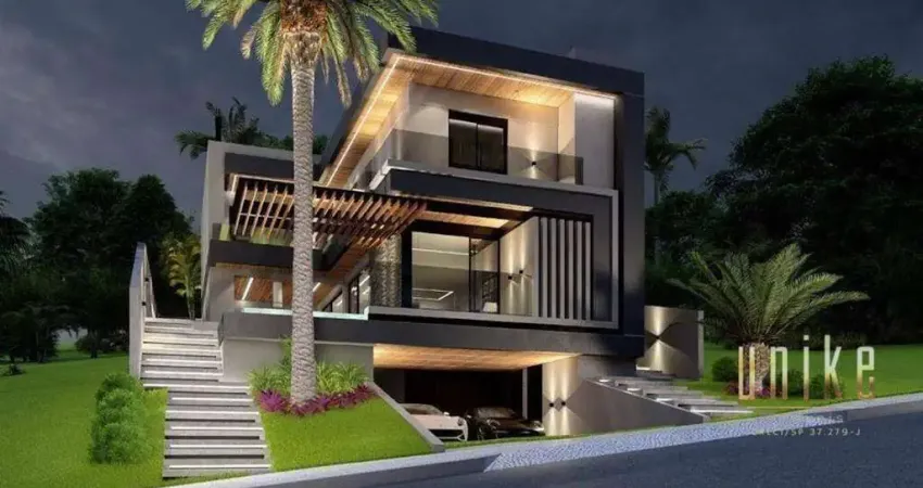 Casa com 5 dormitórios à venda, 495 m² por r$ 4.250.000,00 - condomínio residencial alphaville i - são josé dos campos/sp