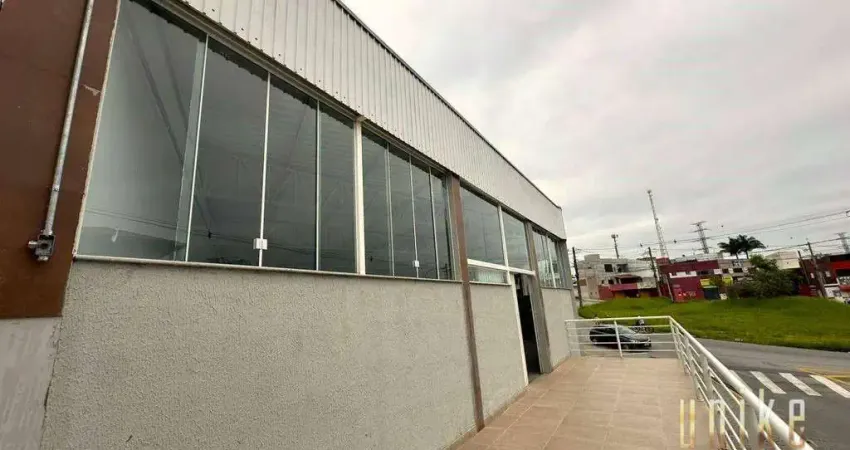 Galpão para alugar, 500 m² por r$ 12.000,00/mês - residencial santa paula - jacareí/sp