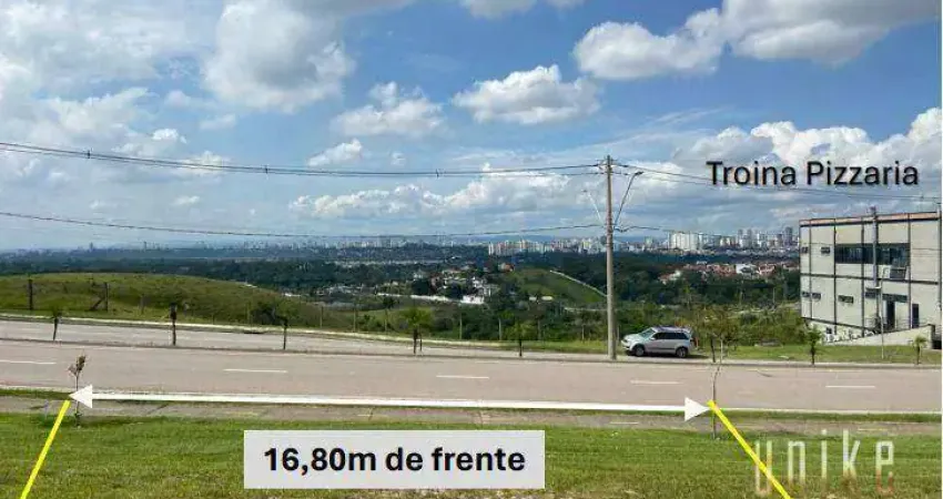 Terreno em condomínio fechado à venda na Avenida Irerê, Condomínio Residencial Alphaville, São José dos Campos