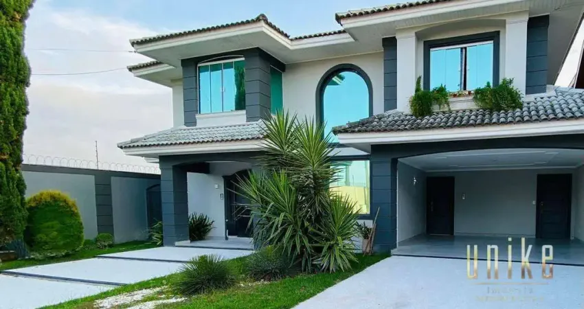 Casa  parque residencial aquarius  condomínio sunset park  6 dormitórios  480m².