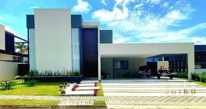 Casa, 390 m² - venda por r$ 4.300.000,00 ou aluguel por r$ 24.200,00 - condomínio reserva do paratehy - são josé dos campos/sp