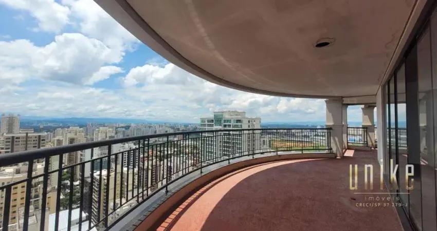 Apartamento com 4 dormitórios à venda por r$ 4.800.000,00 - parque residencial aquarius - são josé dos campos/sp