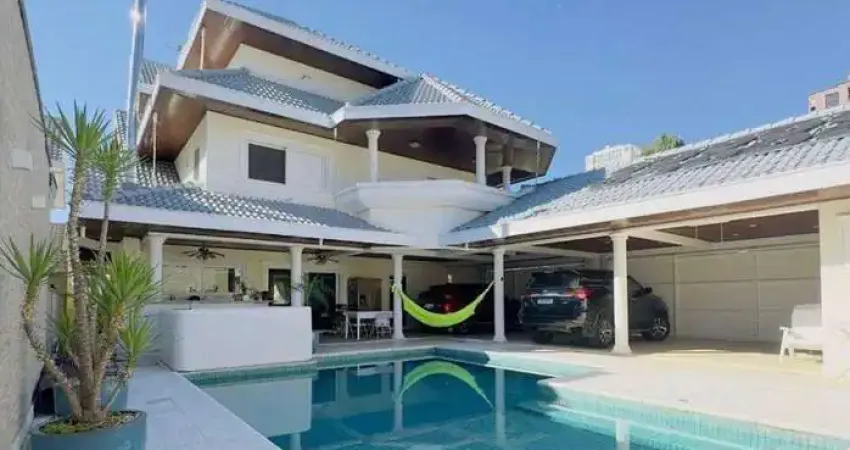 Casa com 5 dormitórios à venda, 496 m² por r$ 4.000.000,00 - jardim aquarius - são josé dos campos/sp