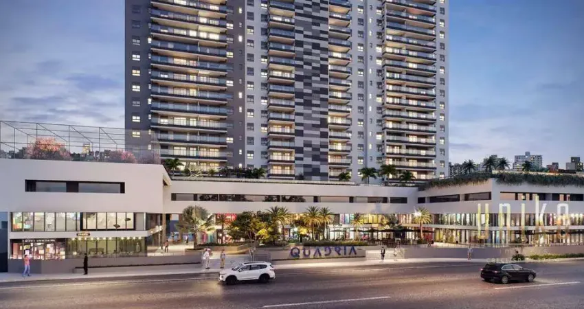 Repasse de apartamento de 1 dormitório no edifício quadria com 45m²