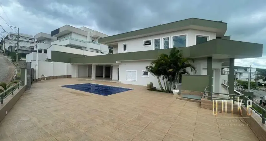 Casa em condomínio - condomínio residencial jaguary - 5 dormitórios - 450m².