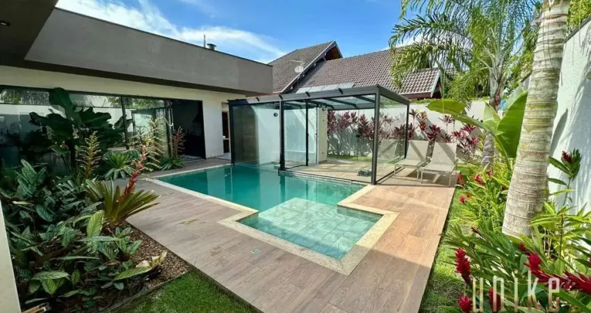 Casa com 4 dormitórios à venda, 322 m² por r$ 4.500.000,00 - condomínio reserva do paratehy - são josé dos campos/sp