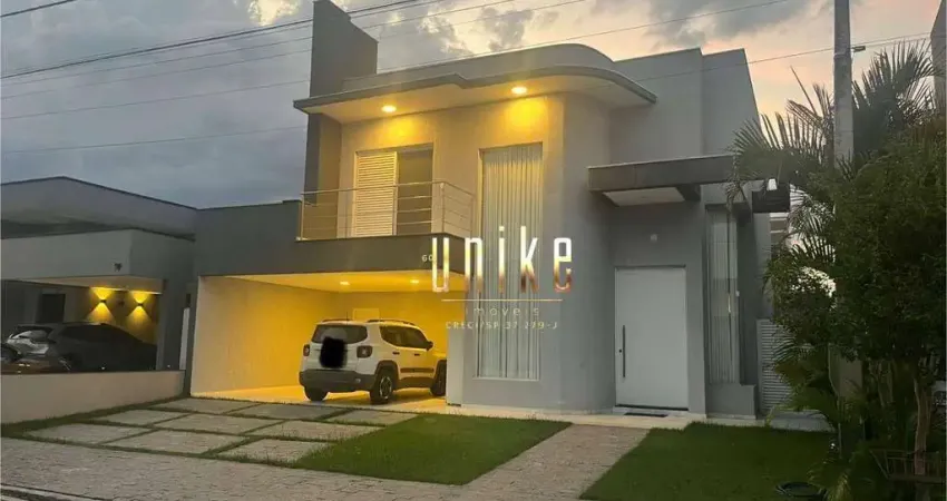 Estuda permuta – casa 4 suítes, 1 no térreo - condomínio terras do vale caçapava