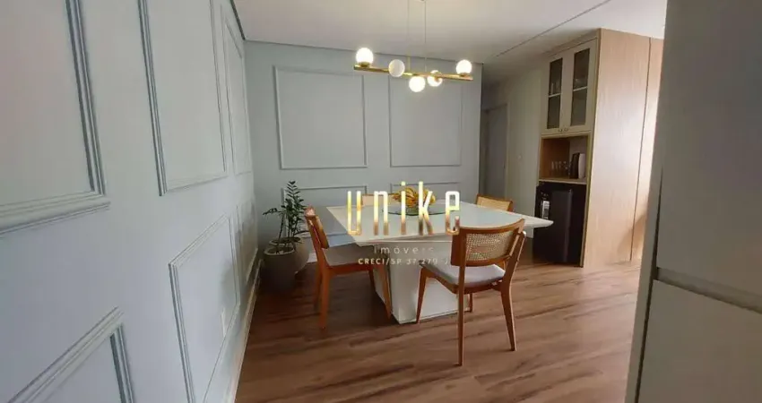 Apartamento semi mobiliado com 3 dormitórios à venda, 72 m² por r$ 750.000 - edifício colinas são josé no jardim das colinas - são josé dos campos/sp