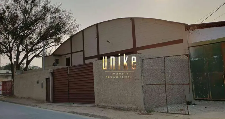 Galpão para alugar, 650 m² por r$ 16.470,00/mês - chácaras reunidas - são josé dos campos/sp