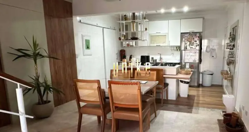 Cobertura com 4 dormitórios para alugar, 242 m² por r$ 8.352/mês - edifício califórnia no bosque dos eucaliptos - são josé dos campos/sp