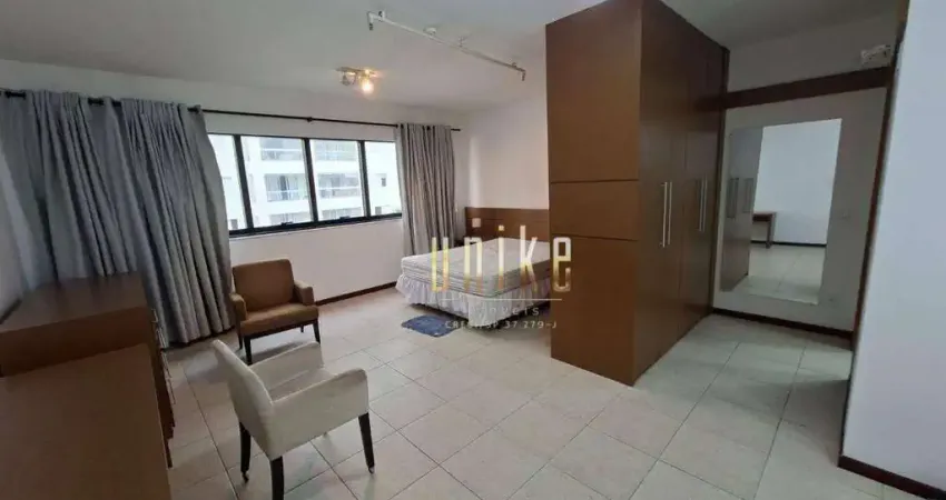 Apartamento com 1 dormitório para alugar, 45 m² por r$ 3.452,00/mês - jardim aquarius - são josé dos campos/sp