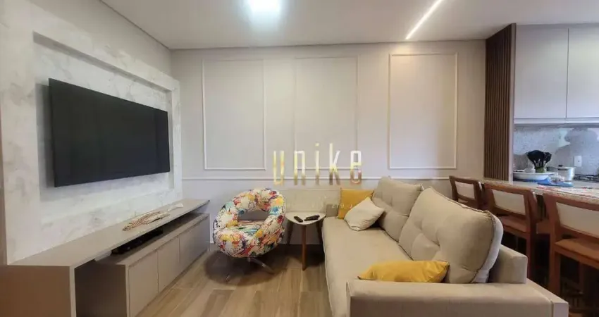 Apartamento com 2 dormitórios à venda, 63 m² por r$ 895.000,00 - jardim satélite - são josé dos campos/sp