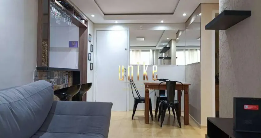 Apartamento mobiliado com 2 dormitórios, 1 suíte, 60 m² - venda por r$ 395.000 ou aluguel por r$ 3.420/mês lazer completo- - jardim américa -