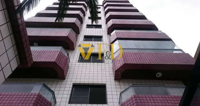 Apartamento à venda em praia grande, caiçara, com 1 quarto, com 51 m²