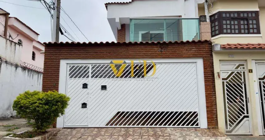 Sobrado à venda em são paulo, jardim nossa senhora do carmo, com 2 suítes, com 163 m²