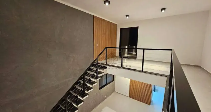 Casa terrea imponente com pe direito alto mezanino 03 suites