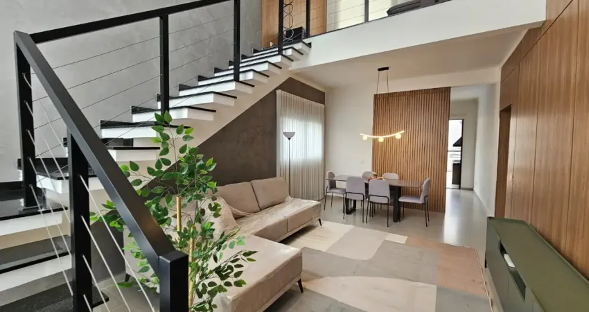 Casa terrea mobiliada 03 suites condominio terras de atibaia park