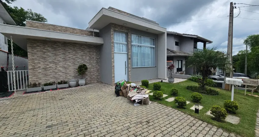 Casa térrea locação condomínio fechado terras de atibaia i 3 suítes locação padrão